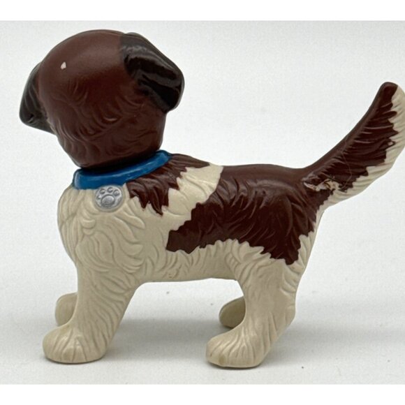 Vintage Littlest Pet Shop Brown Dog Kenner 1993 Standing, Moveable Head - Picture 2 of 4